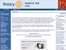 Tablet Screenshot of bedfordmarotary.org